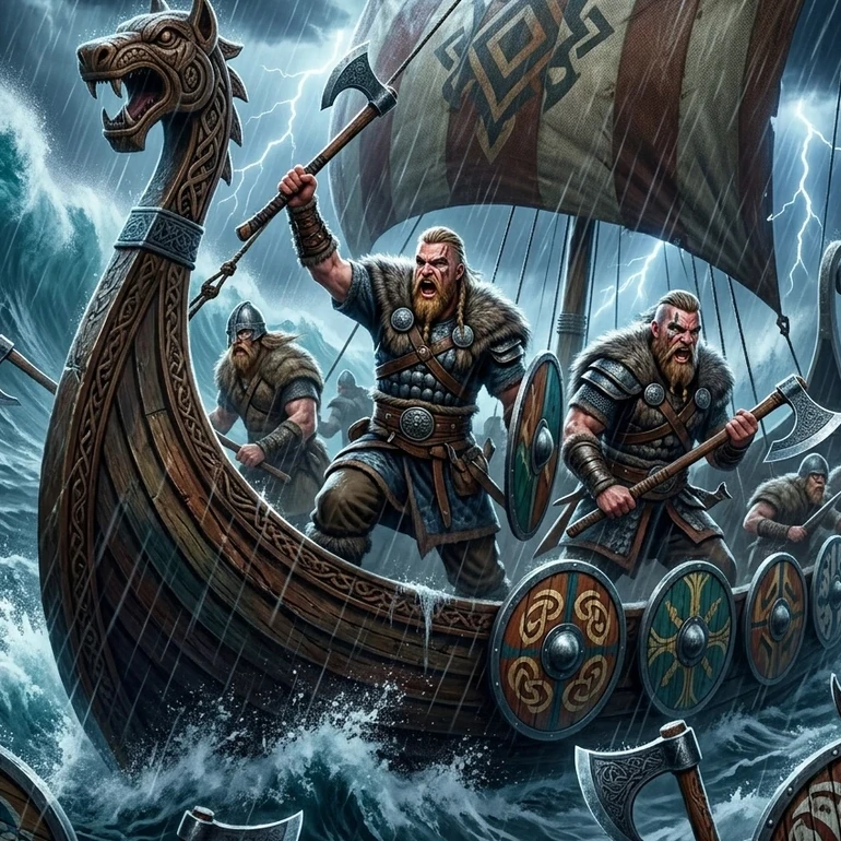 Vikings bij CrazePlay
